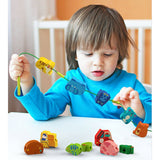 Mideer Lacing Beads - Forest Animals