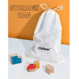 Mideer Let Us Build A City Wooden Blocks - 79Pcs