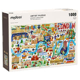 Mideer London Adventure Jigsaw Puzzle - 1000pcs