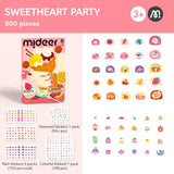 Mideer Nail Stickers - Dessert Party - 300pcs