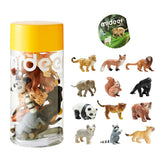 Mideer Safari Animal Collectibles - 12pcs