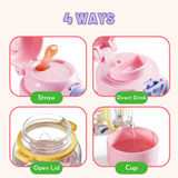 Mideer Water Bottle 590ml - Pink Bunny