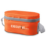 Milton Executive Insulated Lunch Box Set With Lunch Bag - Orange