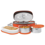 Milton Executive Insulated Lunch Box Set With Lunch Bag - Orange