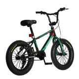 Mogoo Mountaineer 16" Kids Bicycle - Green