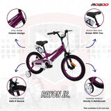 Mogoo Rayon Junior 2.0 20" Kids Bicycle - Purple