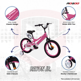 Mogoo Rayon Junior 2.0 14" Kids Bicycle - Pink