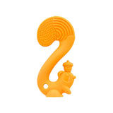 Mombella Squirrel Baby Teether Toy - Orange