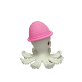Mombella Ollie Octopus Teether Toy - Pink