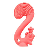 Mombella Squirrel Baby Teether Toy - Rose