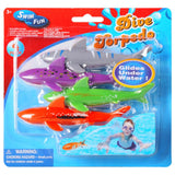 Mondo Diving Shark Variety Toys 4pcs