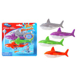 Mondo Diving Shark Variety Toys 4pcs