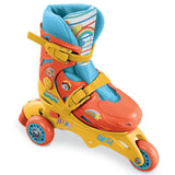 Mondo Pawpatrol Roller Tri Inline Skates - Orange