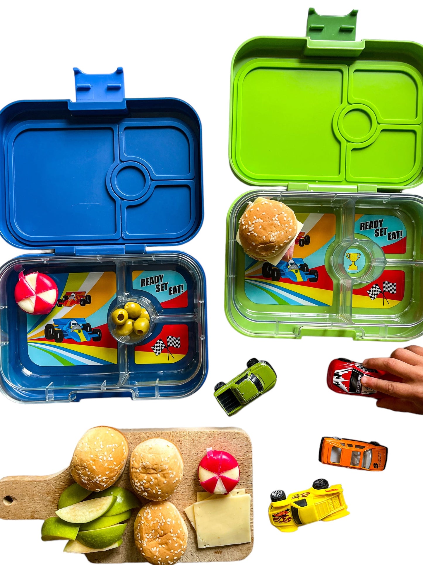 Yumbox Panino  4 Compartment Lunch Box - Cilantro Green