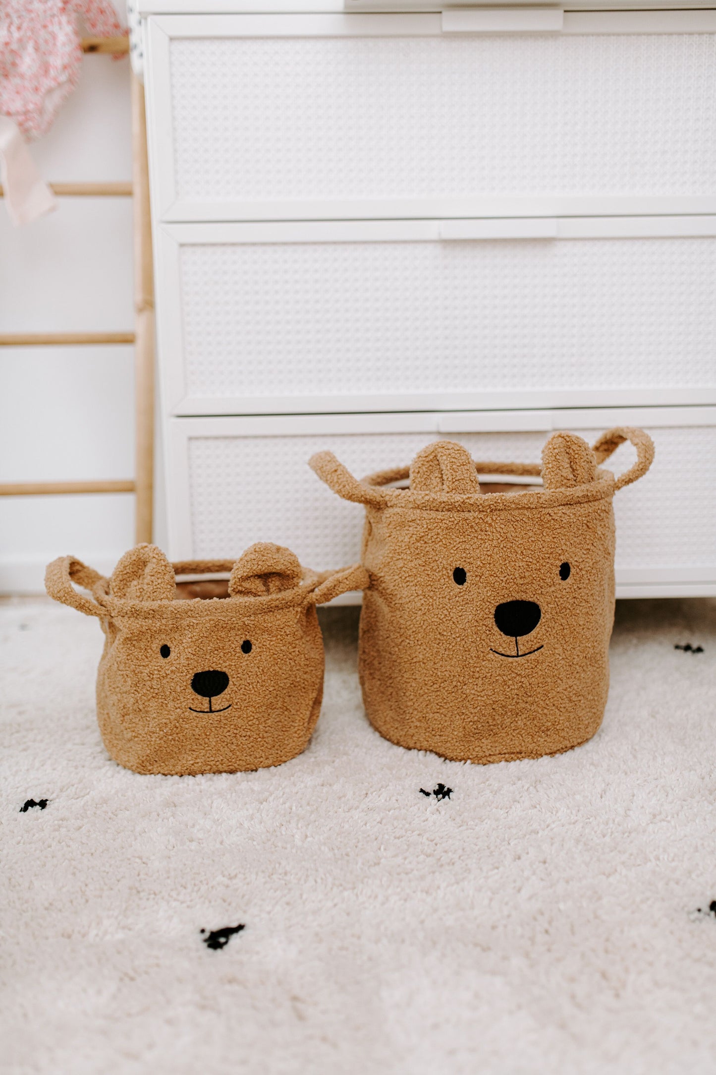 Childhome Storage Basket 30x30x30cm - Teddy Brown