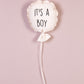 Childhome Canvas Balloon - It's A Boy