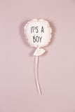 Childhome Canvas Balloon - It's A Boy