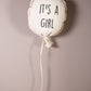 Childhome Canvas Balloon - It's A Girl