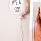 Childhome Canvas Balloon - It's A Girl