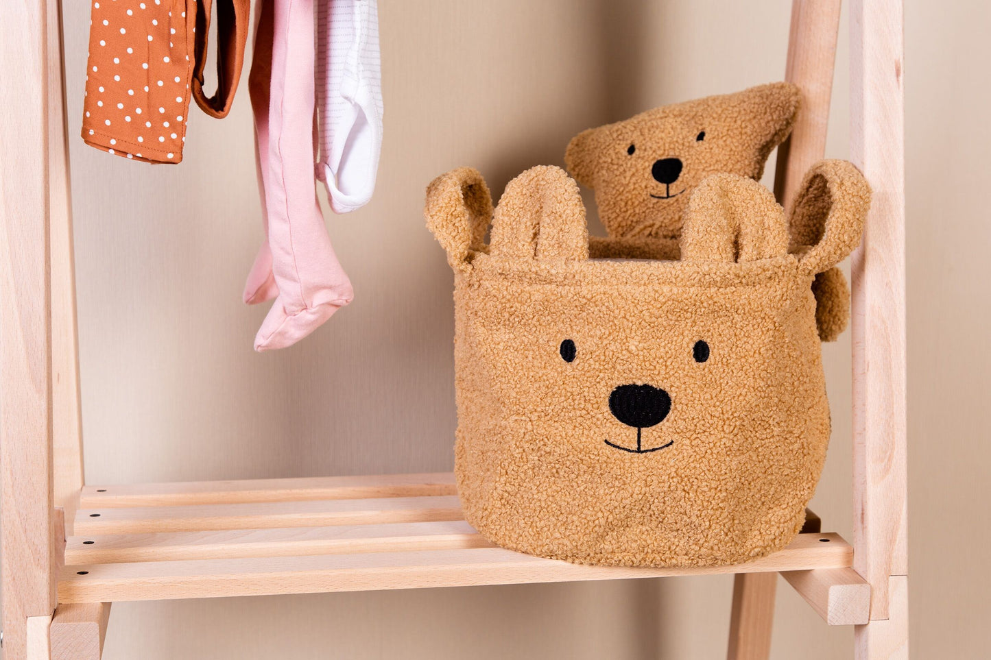 Childhome Storage Basket 30x30x30cm - Teddy Brown