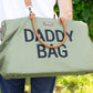 Childhome Daddy Diaper Bag - Kaki Canvas