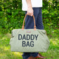 Childhome Daddy Diaper Bag - Kaki Canvas