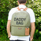 Childhome Daddy Diaper Backpack - Kaki Canvas