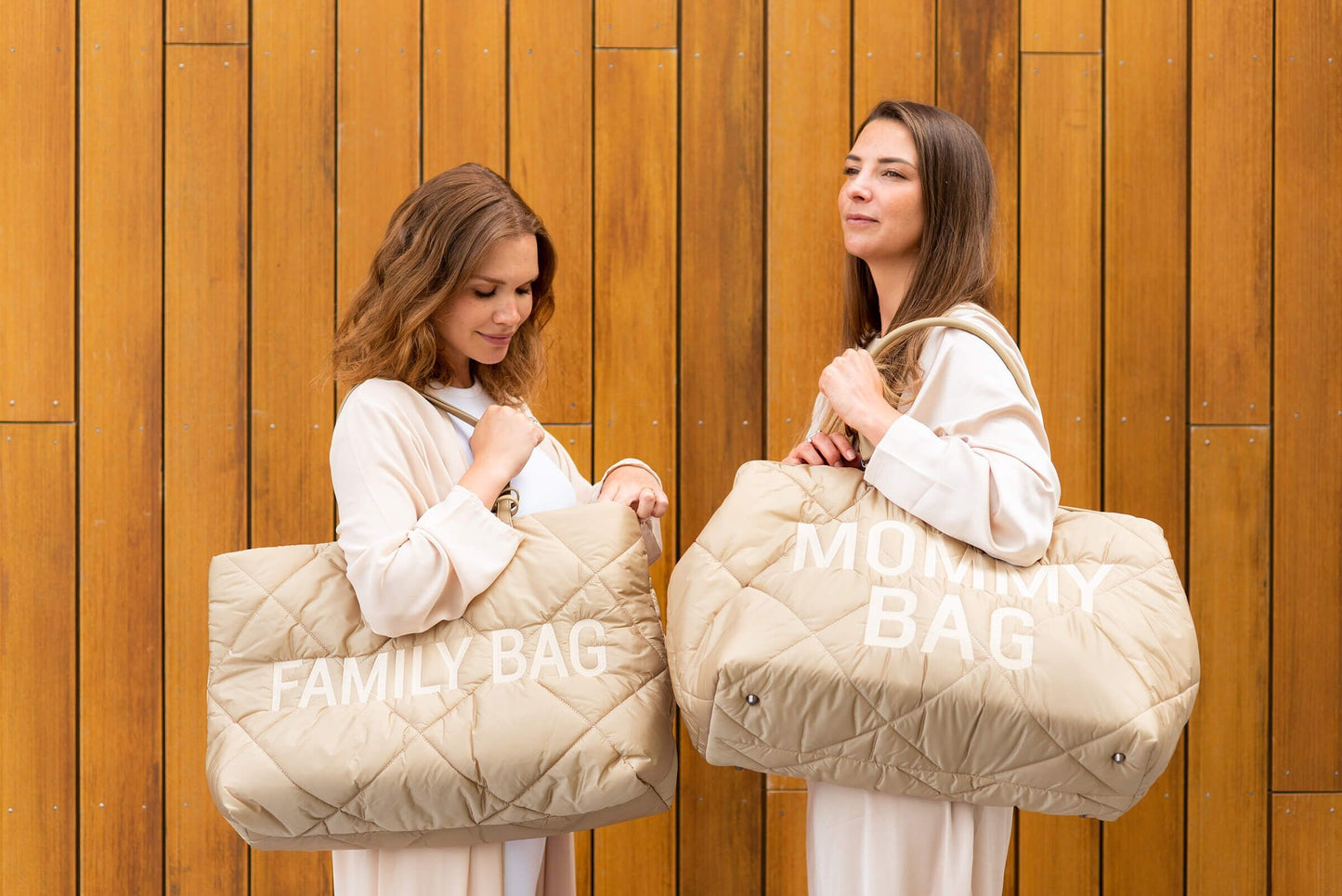 Childhome Family Bag - Puffered Beige