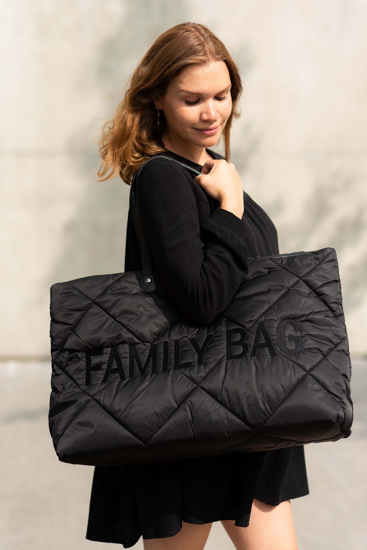 Childhome Family Bag - Puffered Black