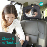 Moon 360-Degree Baby Back Seat Mirror - Black Twill