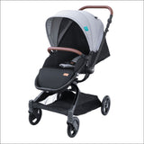 Moon Riche Advanced Baby Stroller 360?ø Rotating Handle - Grey