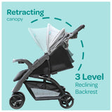 Moon Aria Baby Stroller - Light Grey