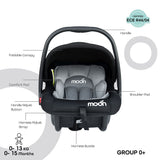 Moon Bibo Baby Car Seat - Black