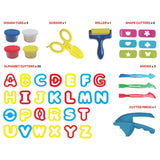 Moon Kids Dough Alphabet Cutter Set - Set of 4