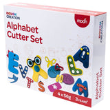 Moon Kids Dough Alphabet Cutter Set - Set of 4