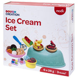 Moon Kids Dough Ice-Cream Set - Set of 6