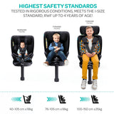 Moon GYRO PRO Plus i-Size 360 Degree Roating Car Seat - Black