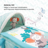 Moon Jungle Friends Moses Basket