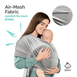 Moon Karygo Baby Sling Carrier - Mid Grey