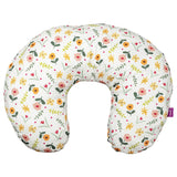 Moon Portable Nursing Breast Feeding Baby Support Pillow With Zippered Cover - Flowers