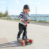 Moon Ranger Ride Kids Skate Scooter - Red