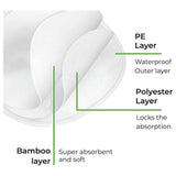 Moon Reusable Breast Pads - 14pcs