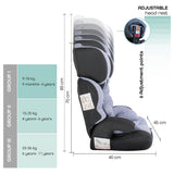 Moon Tolo Baby/Kids Car seat - Violet Black