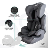 Moon Tolo Baby/Kids Car Seat - Ash Grey
