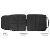 Moon Waterproof Car Seat Protector - Black Prismatic