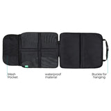 Moon Waterproof Car Seat Protector - Black Twill