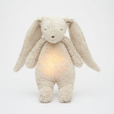 Moonie 2.0 Organic Humming Bunny Friend with Lamp - Sand