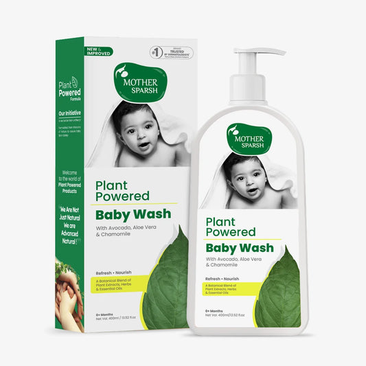 Mother Sparsh Plant Powered Baby Wash - 400ml