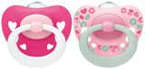 Nuk Signature Silicone Soother 6M-18M - Pack of 2