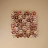 Frigg Fairytale Latex Baby Pacifier 6M-18M, 2Pack, Pretty In Peach/Primrose - Size 2 - Laadlee